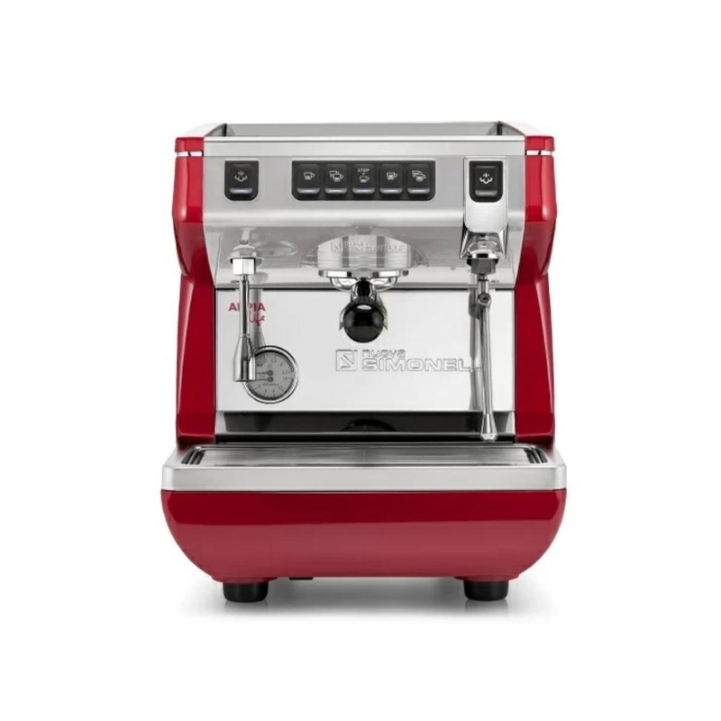 Nuova Simonelli Appia Life 1 Gruplu Tam Otomatik Espresso Kahve Makinesi - Kırmızı